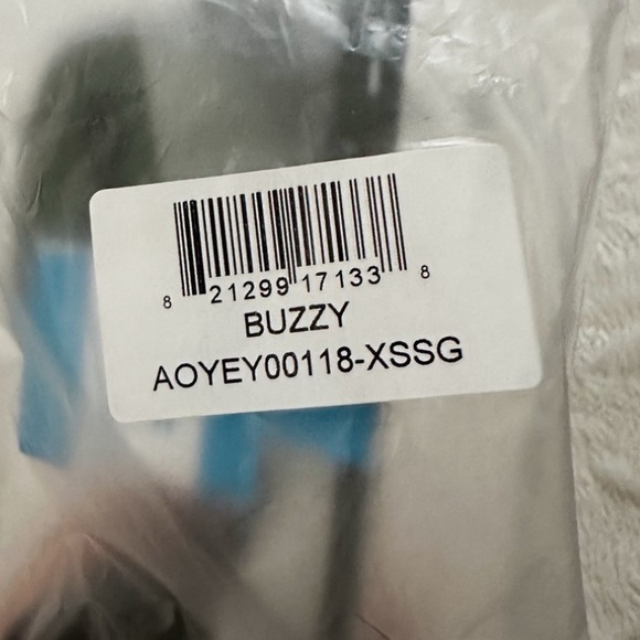 NWT- DOT DASH by Billabong SUNGLASSES BUZZY - VINTAGE GREY TRANS/VINTAGE GRN - Picture 7 of 9